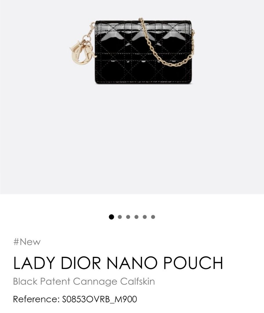 Dior Saddle Nano Pouch, Luxury, Bags & Wallets on Carousell