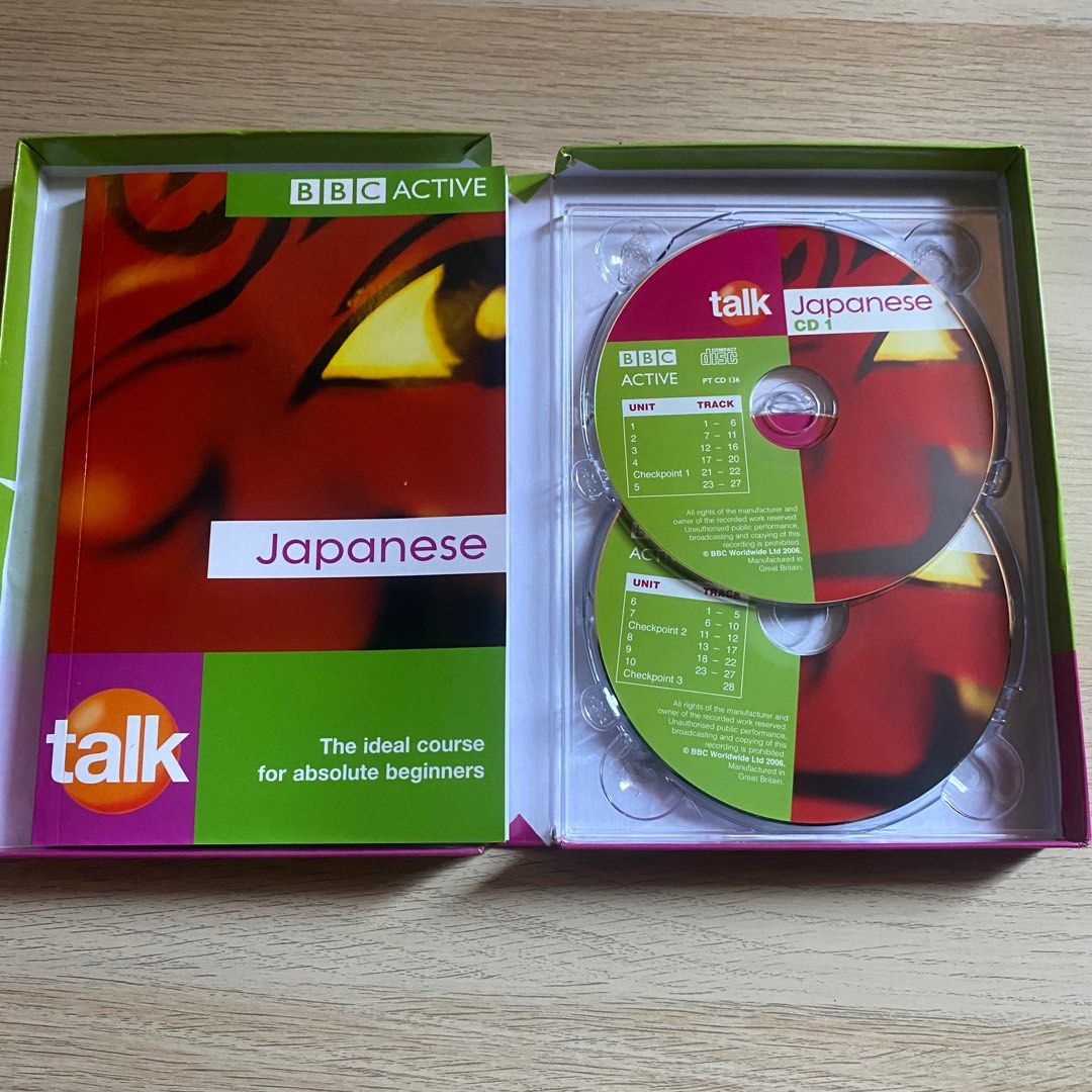 learn how to japanese cd dvd with book, Hobbies & Toys, Music & Media, CDs & DVDs on Carousell