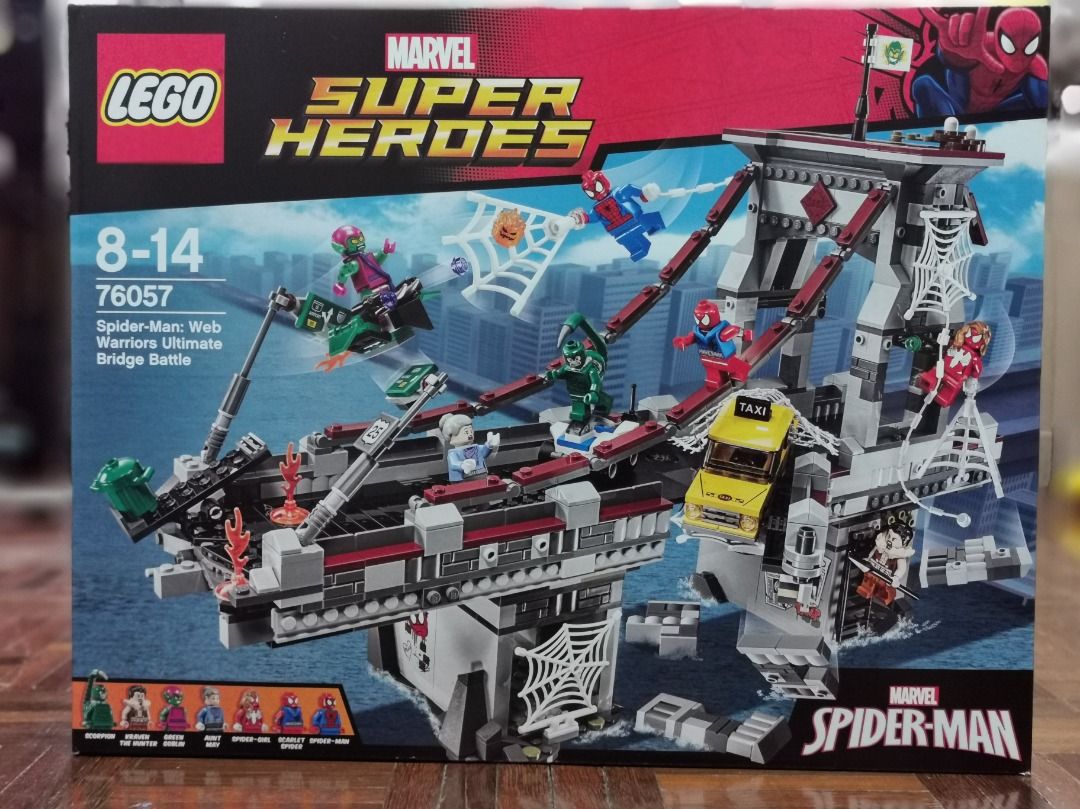 Lego Spiderman Web Warriors Ultimate Bridge Battle 76057 Hobbies
