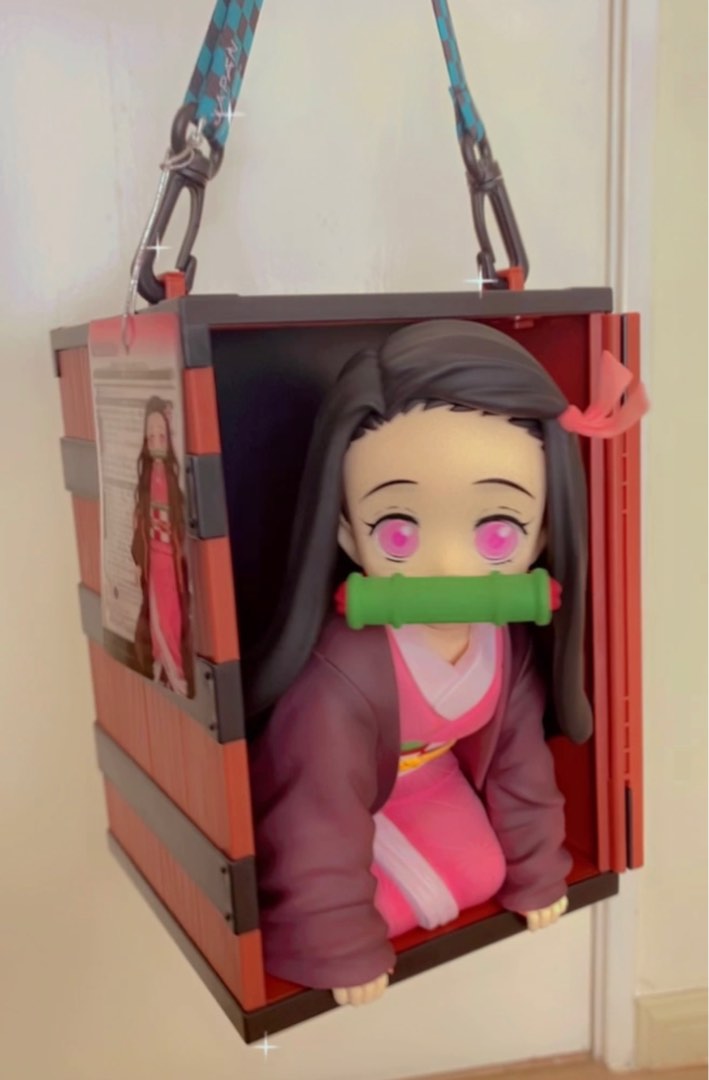 Limited Demon Slayer Nezuko Kamado Popcorn Bucket Figure, Hobbies