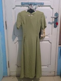 Long dress korea vintage