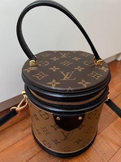 Louis Vuitton Monogram Reverse Cannes Top Handle Shoulder Bag M43986 Great  Cond.