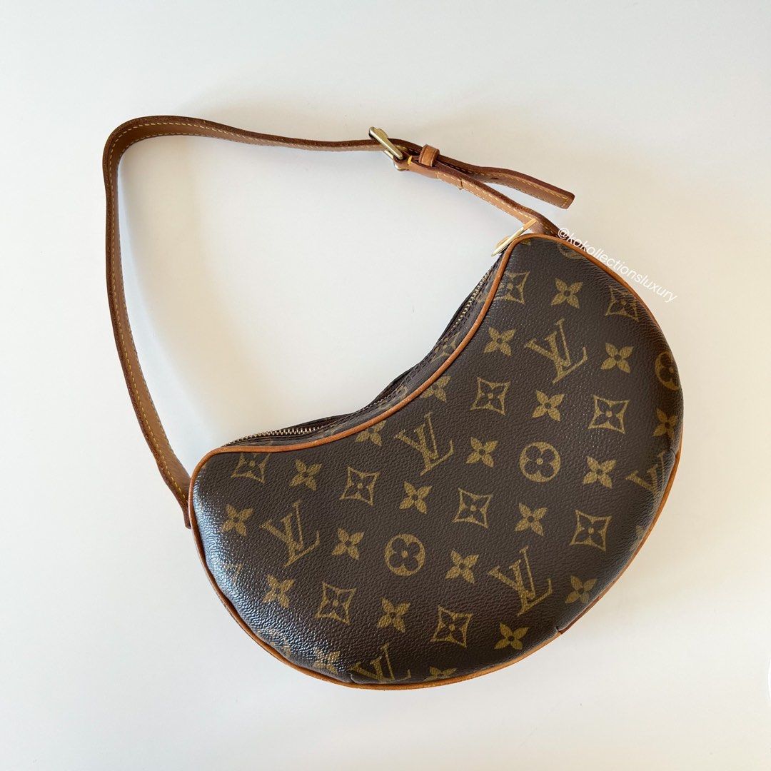 Original Louis Vuitton Bean Bag Pochette (croissant) PM, Luxury, Bags &  Wallets on Carousell