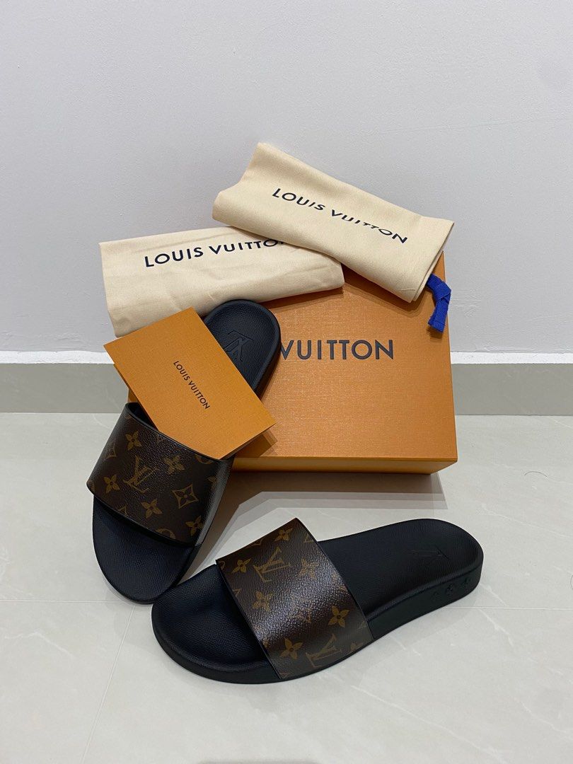Louis Vuitton Waterfront Mule Slides- Like New!