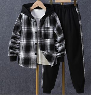 LUX Hooded Shirt Jacket