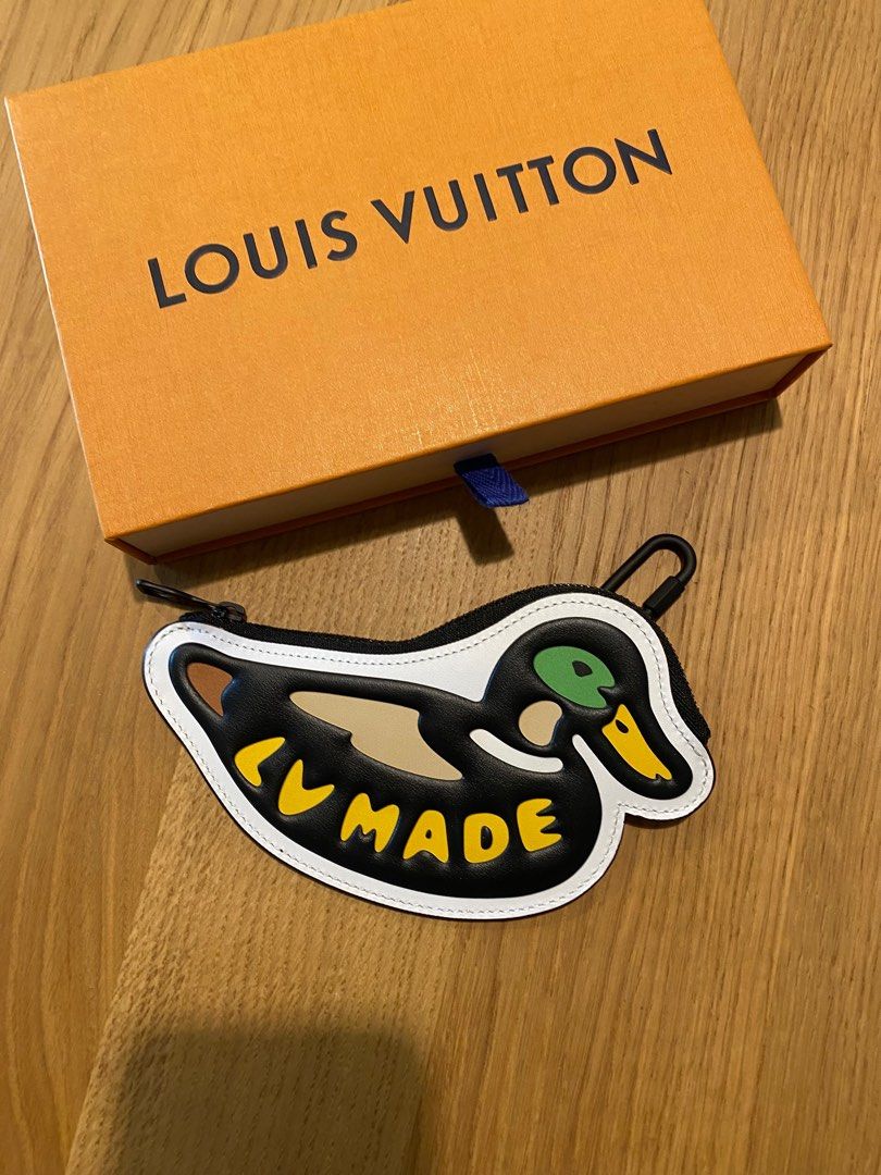 Authentic LV Made (Louis Vuitton x Human made) DUCK COIN CARD