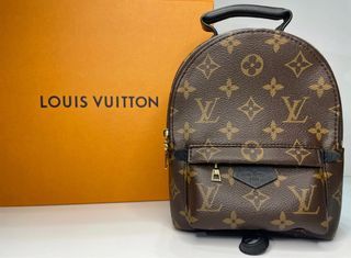 LNIB LV Mini Palm Spring Backpack Monogram Canvas GHW, Luxury, Bags &  Wallets on Carousell