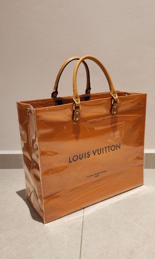 LV paper bag, Women's Fashion, Bags & Wallets, Tote Bags on Carousell