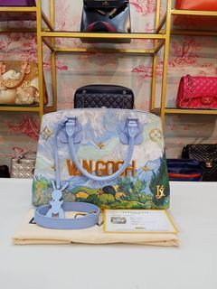 LOUIS VUITTON Montaigne MM Van Gogh Masters LV X Koon Shoulder Bag