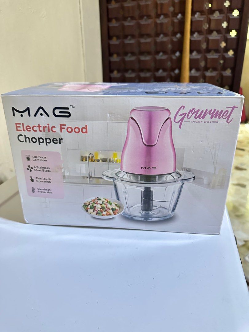 MAG Electric Food Chopper, Furniture & Home Living, Kitchenware