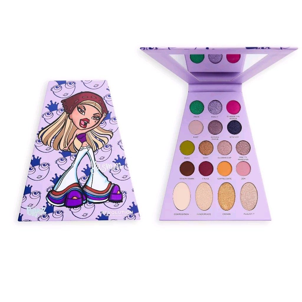 Make up Revolution x Bratz Doll Eyeshadow Palette(Sasha,Yasmin,Jade ...