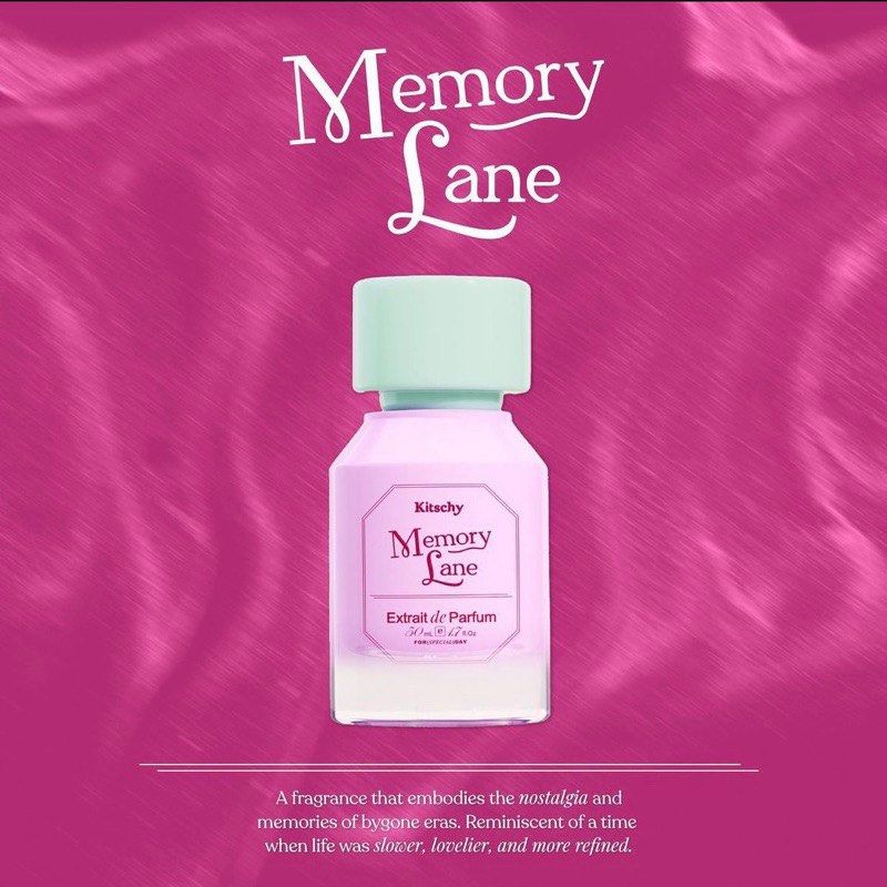 memory lane kitschy perfume edp, Kesehatan & Kecantikan, Parfum, Kuku & Lainnya di Carousell