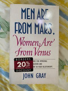 Men are from Mars and Women are from Venus