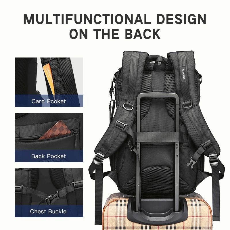 Men's backpack with chest strap online