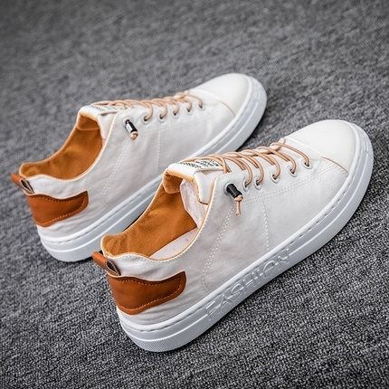 Men Fashion Breathable Slip on Canvas Casual Shoes Men s Fashion