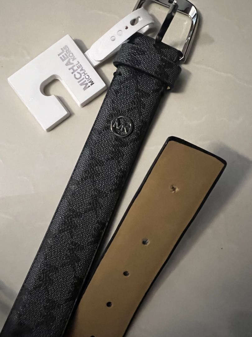 Silver michael kors belt online