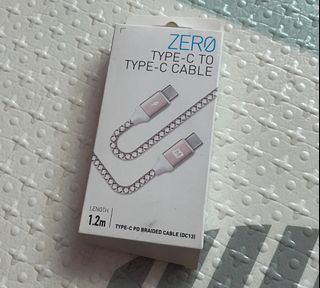 MOMAX Zero Type-C to C DC13 快充傳輸線1.2米-- 金