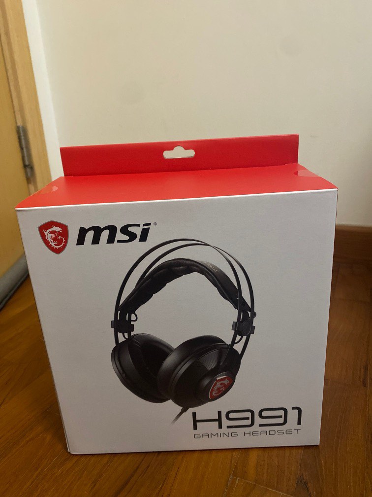 msi H991 gaming headset, Audio, Headphones & Headsets on Carousell