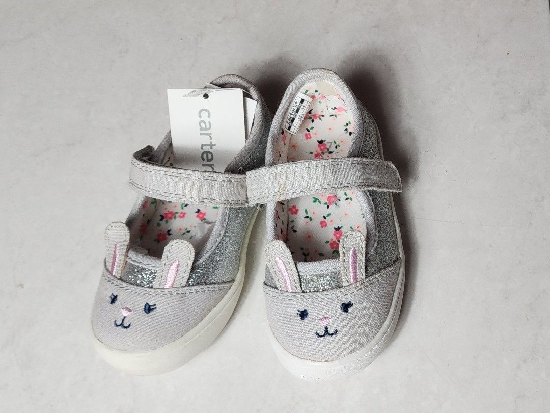 NEW Carters Bunny Shoes Sz 23 US 7