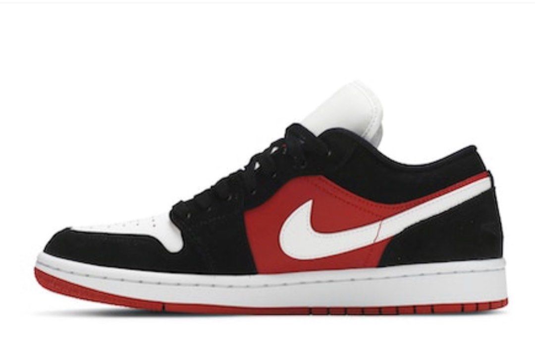 Nike air jordan clearance red white black