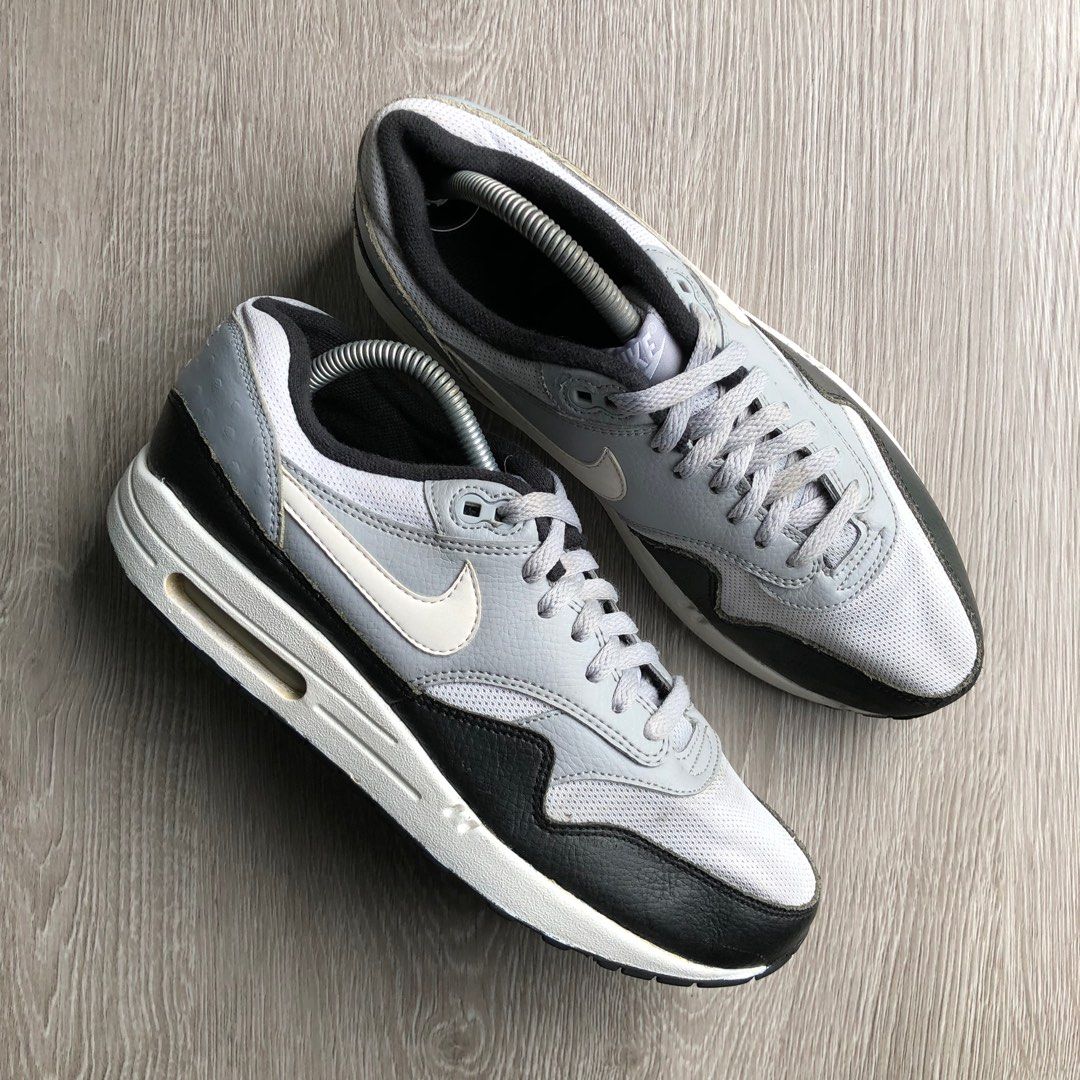 Air max 1 white black wolf grey uk sale