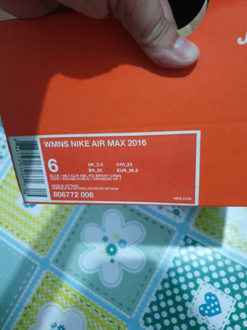 Air max 2016 store rouge