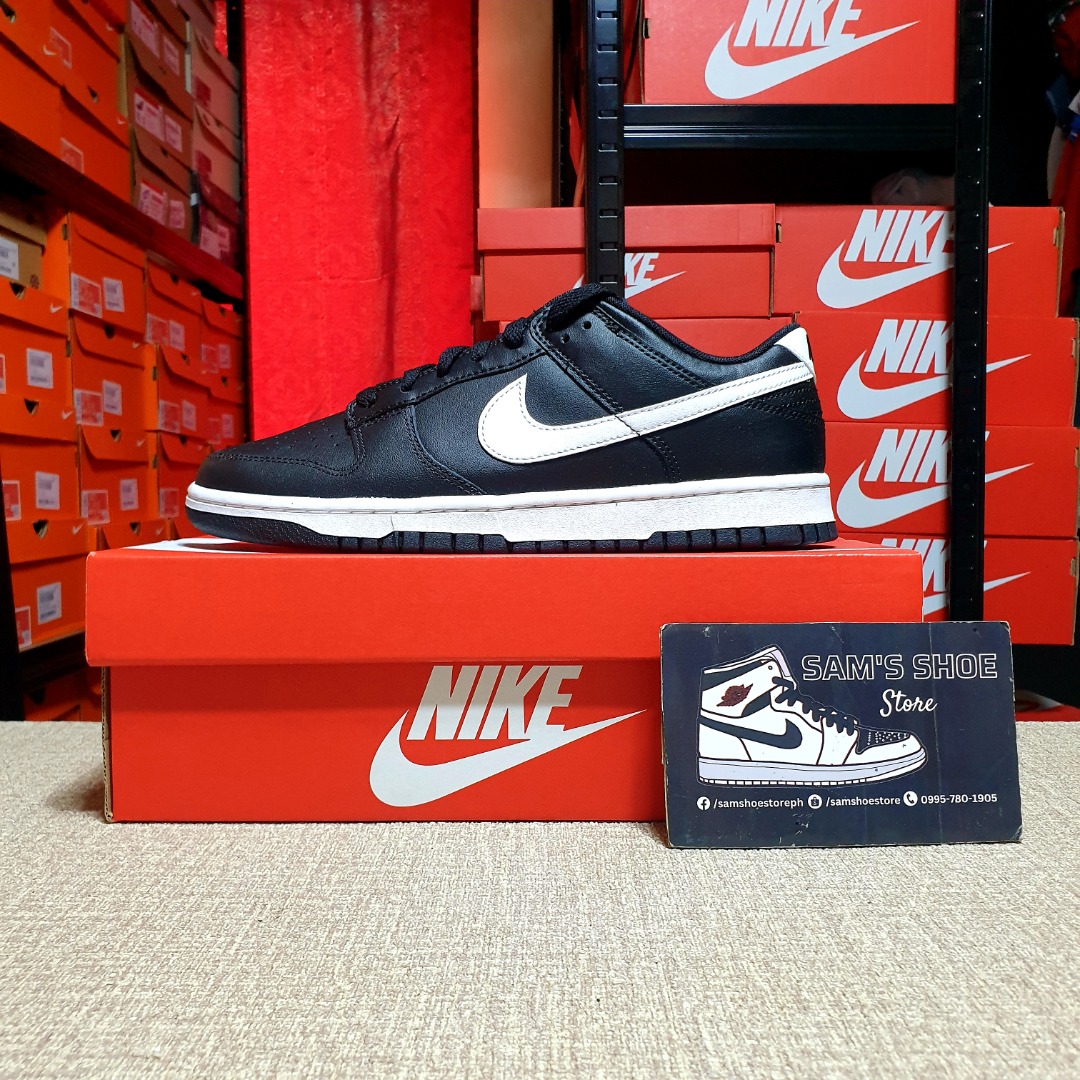 Nike Dunk Low Black Panda, Men's Fashion, Footwear, Sneakers on Carousell