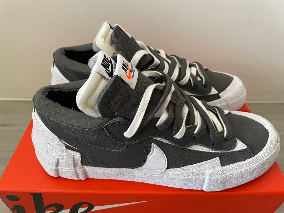 Nike Sacai Blazer Low US8.50 Men s Fashion Footwear Sneakers on Carousell