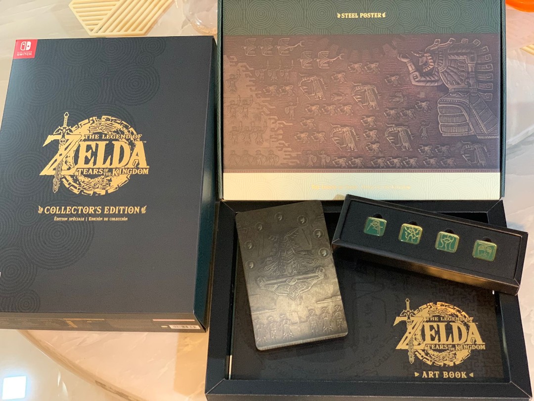 Nintendo Switch Legend of Zelda: Tears of the Kingdom Collector's Edition  Video Game (ENG Version) - US