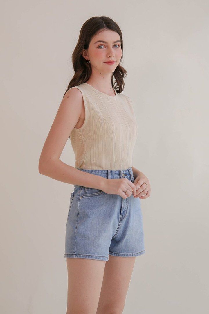 Noah Denim Shorts Midwash