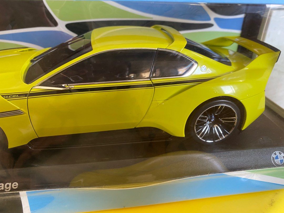 BMW 3.0 CSL Hommage Yellow 1:18