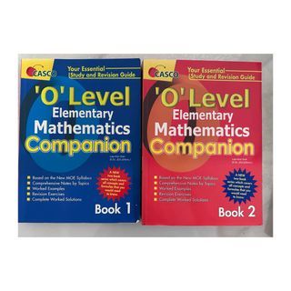 Casco O Level Elementary Mathematics Companion Book 1 and 2