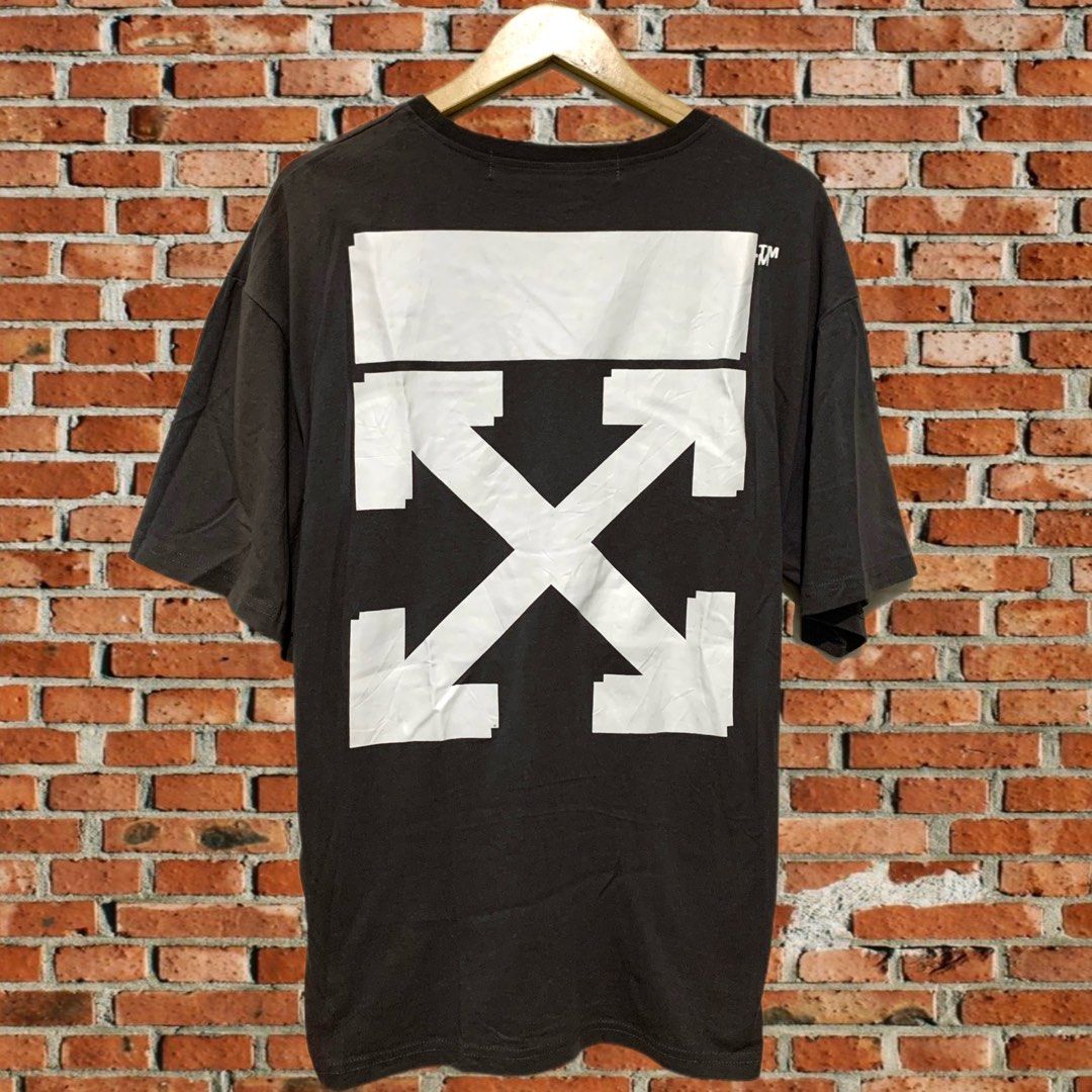 OFF WHITE C/O VIRGIL ABLOH 2013 Black Graphic T-Shirt (Size L