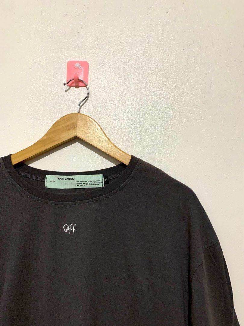 Off-White c/o Virgil Abloh 2013 Collection Tshirt, Men's Fashion, Tops &  Sets, Tshirts & Polo Shirts on Carousell