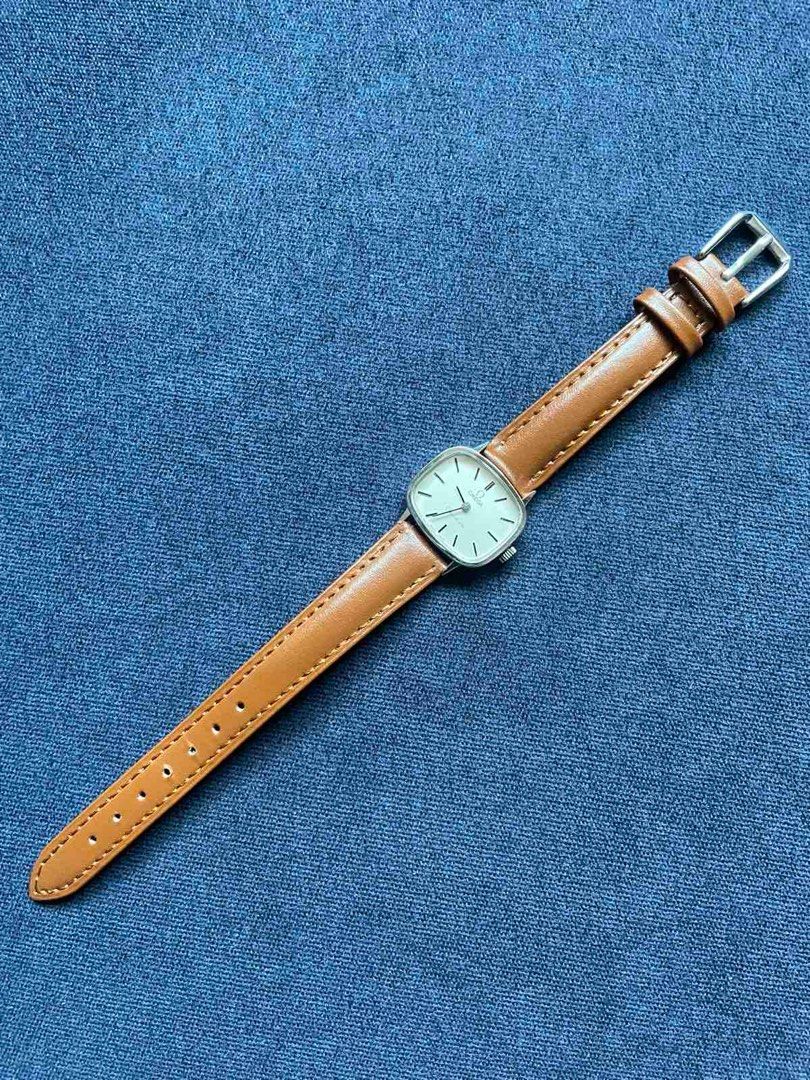 Omega Geneve (Category: Luxury Watches) located in Manila. Submitted by watchuntersmanila (Listing ID 1234362734, Image 2). Description: Omega Geneve watch Pre-owned Display type: Analog Case: Stainless steel (24mm) Strap: Brown genuine leather (aftermarket) Movement: Mechanical (manual) Shape: Cushion FREE aftermarket box Php 15,000 WATCHUNTERS GUARANTEE: All our watches are 100% authentic. All our watches have been tested and retested, and are 