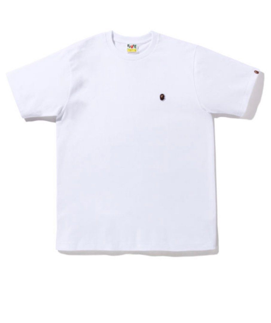 ONE POINT TEE,BAPE A BATHING APE, 男裝, 上身及套裝, T-shirt、恤衫