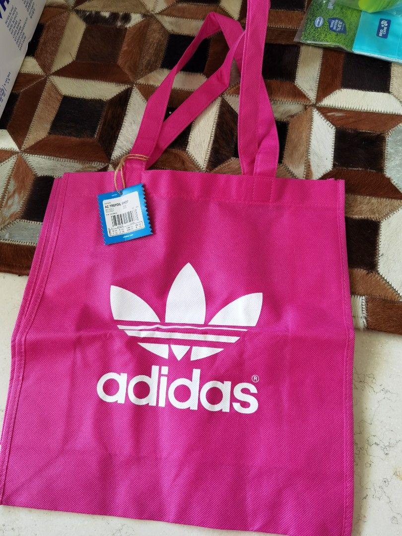 Adidas new arrivals stofftasche pink
