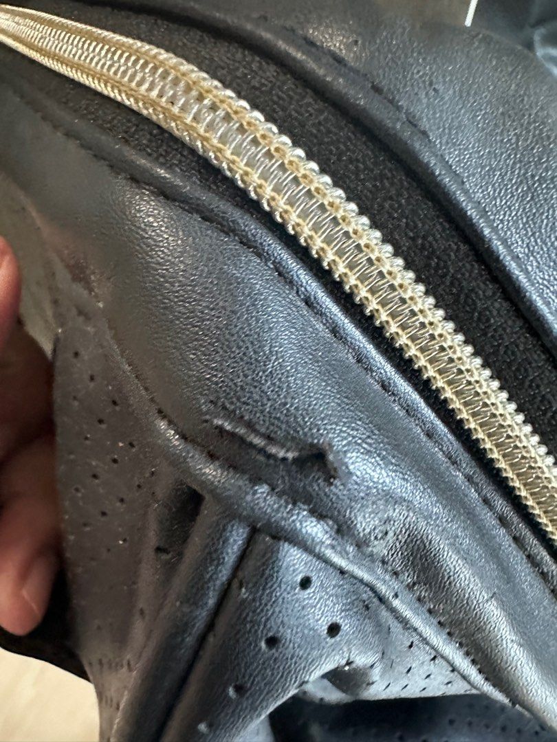 Original ANELLO black leather backpack with laptop compartment on Carousell