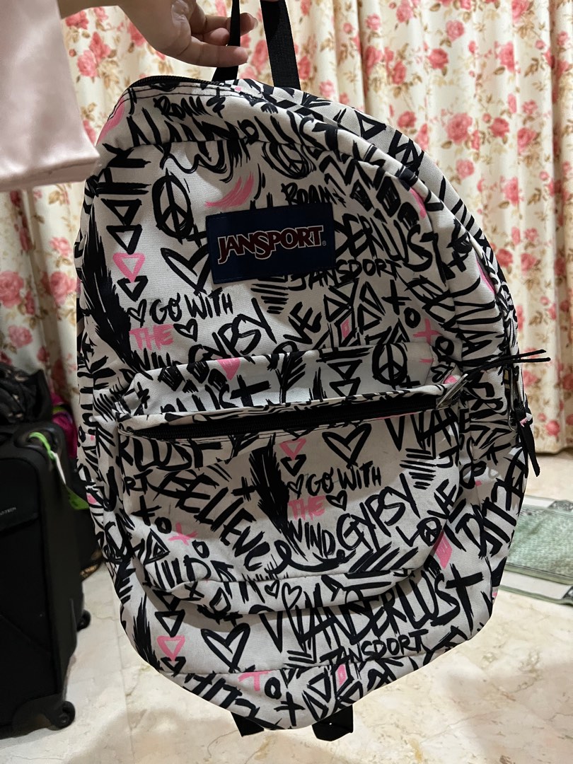 ORIGINAL Jansport Backpack, Fesyen Wanita, Tas & Dompet di Carousell