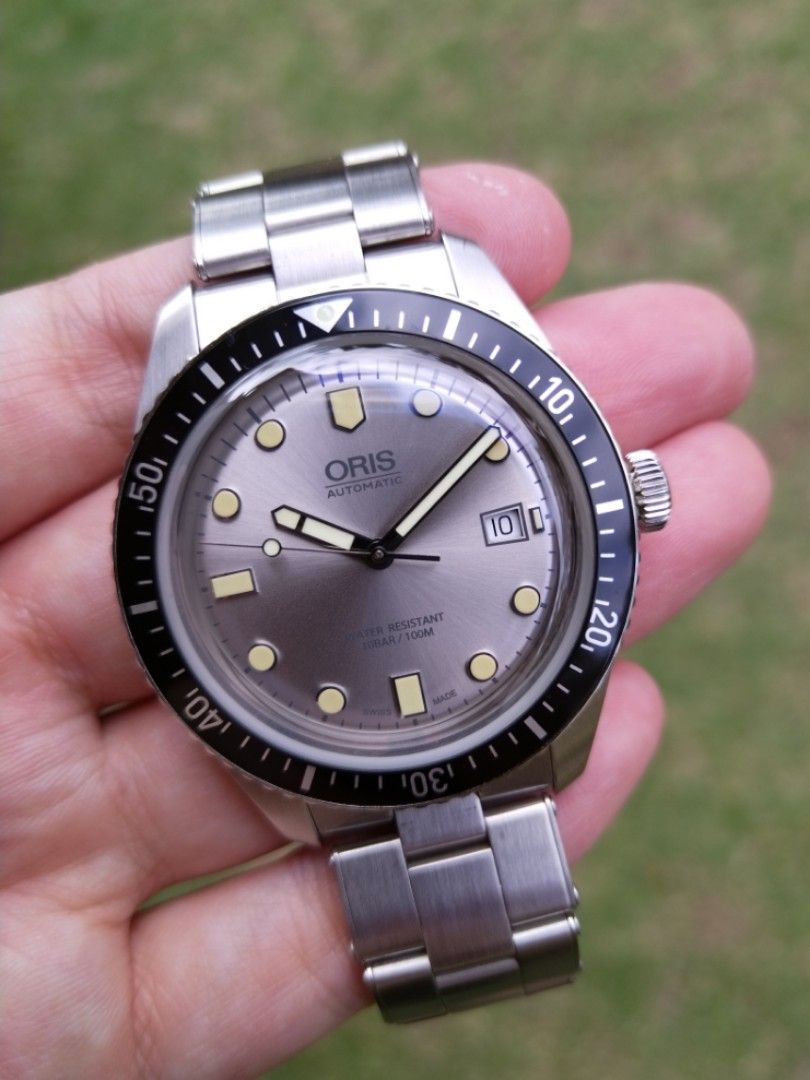 Oris 65 silver dial outlet