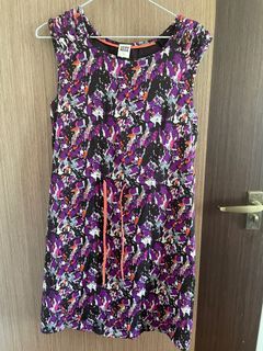 Paint Splash Multi Coloured Patterned Dress