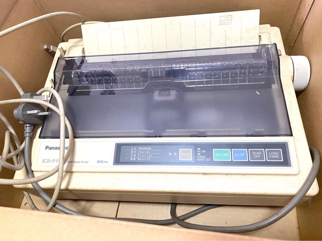 Panasonic dot matrix printer kx p1121 computers tech printers