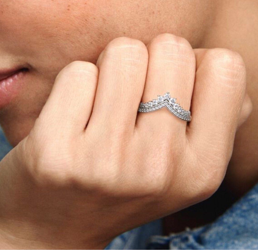 Women's wishbone hot sale rings