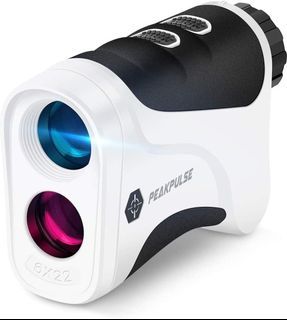 PeakPulse Rangefinder Golf 656 Yards Rangefinder with Flag-Lock, 6X Magnification,Vibration,Distance Measurement,The Most Suitable Gift for golfers