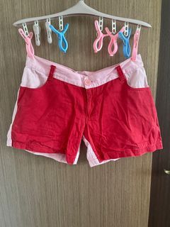 Pink and red Shorts