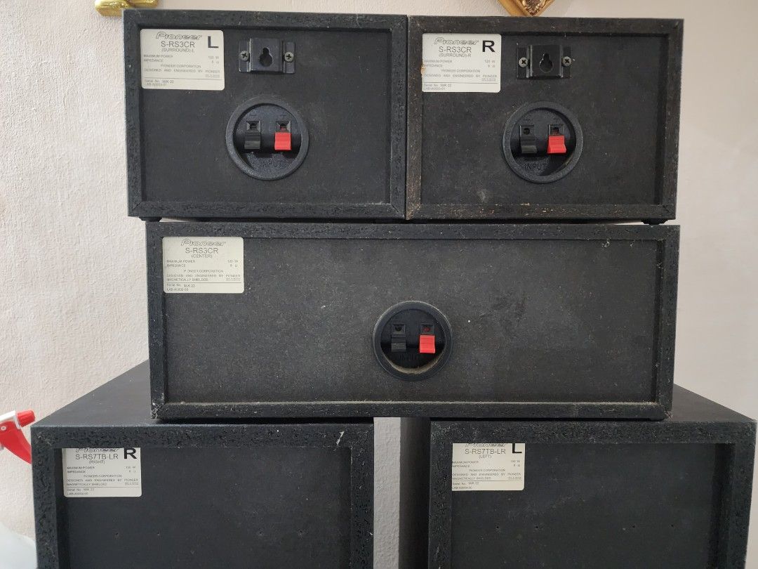 Pioneer Speaker Set, Audio, Soundbars, Speakers & Amplifiers on Carousell