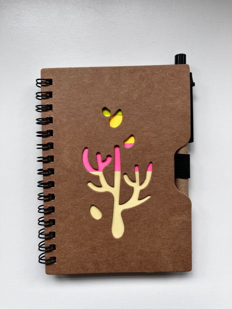 Pocket notebook; with attachable pen and post-its, Hobbies &amp; Toys ...