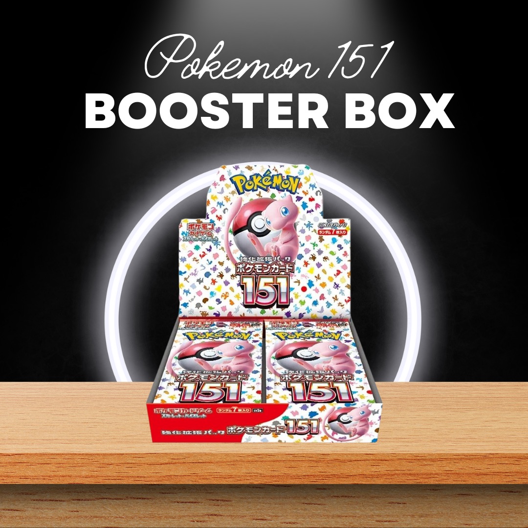 Japan Pokemon 151 Japanese Booster Box Packs, Hobbies & Toys, Toys & Games on Carousell
