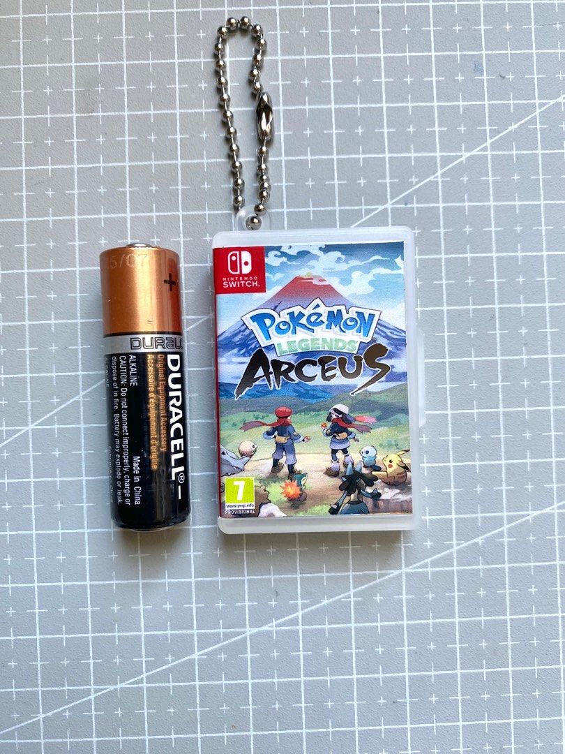 Pokemon Legends Arceus Nintendo Switch Mini Case / Keychain, Video ...