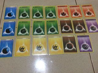Pokemon trading cards(energy)